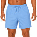 Short de bain homme XL bleu en tissu synthétique à séchage rapide